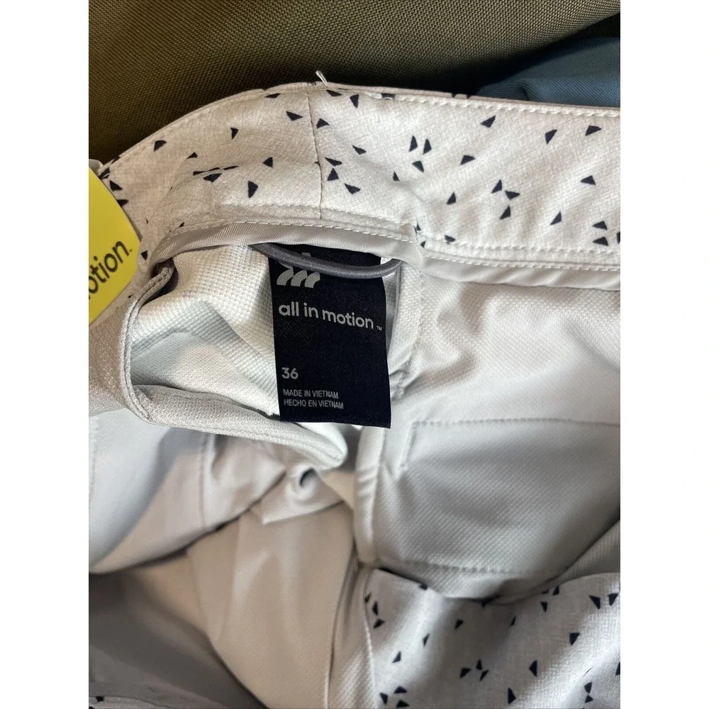 Gray All In Motion Men's Golf Shorts Size 36